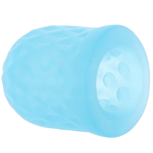 Pop Sock! Tickler Mini Stroker in Blue