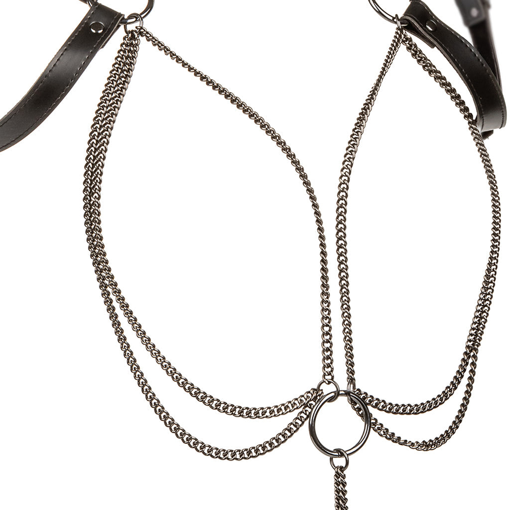 Euphoria Multi Chain Halter Harness Bondage and Fetish > Women's
