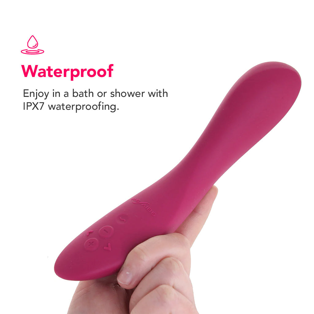 We-Vibe Rave 2 Silicone G-Spot Vibe in Fuschia Vibrators > G-Spot Vibrators