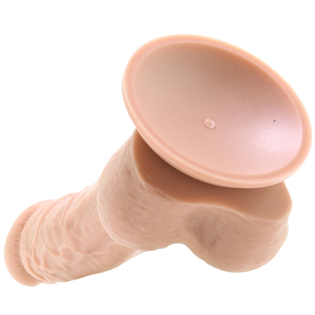 Colours 8 Inch Dual Density Silicone Dildo in White Dildo Sex Toys > Realistic Dildos