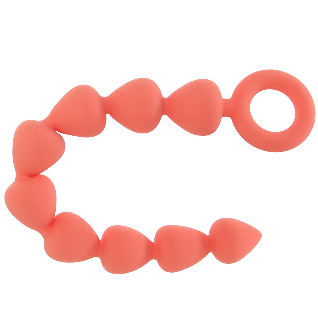 S&M Peaches 'n CreaMe Silicone Anal Beads Anal Sex Toys > Anal Beads