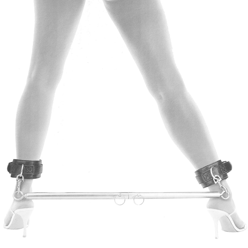 Expandable Spreader Bar Cuff Set Bondage and Fetish > Wrist and Ankle Cuffs