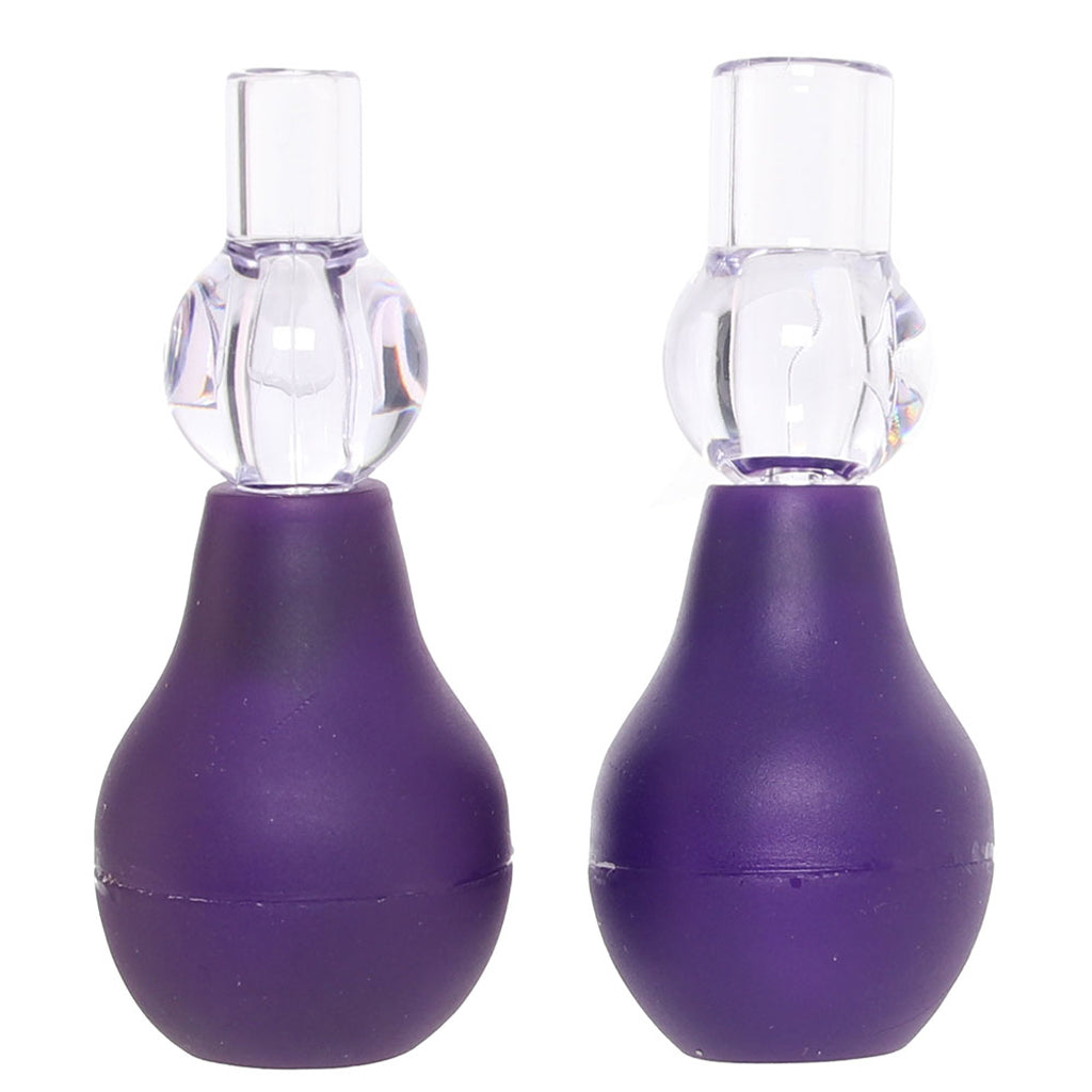 Fetish Fantasy Nipple Suction Set in Purple Bondage and Fetish > Nipple Stimulators & Clamps