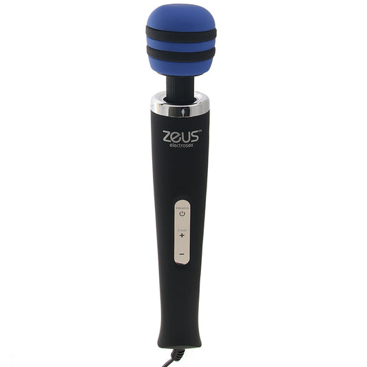 Zeus Blue Arc Plug In E-Stim Vibrating Wand Vibrators > Wands