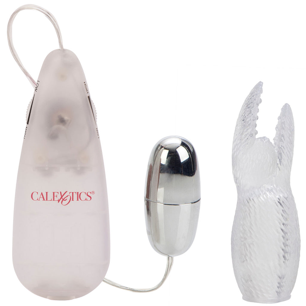 Hi-Intensity Snow Bunny Vibe in Clear Vibrators > Bullet and Egg Vibrators