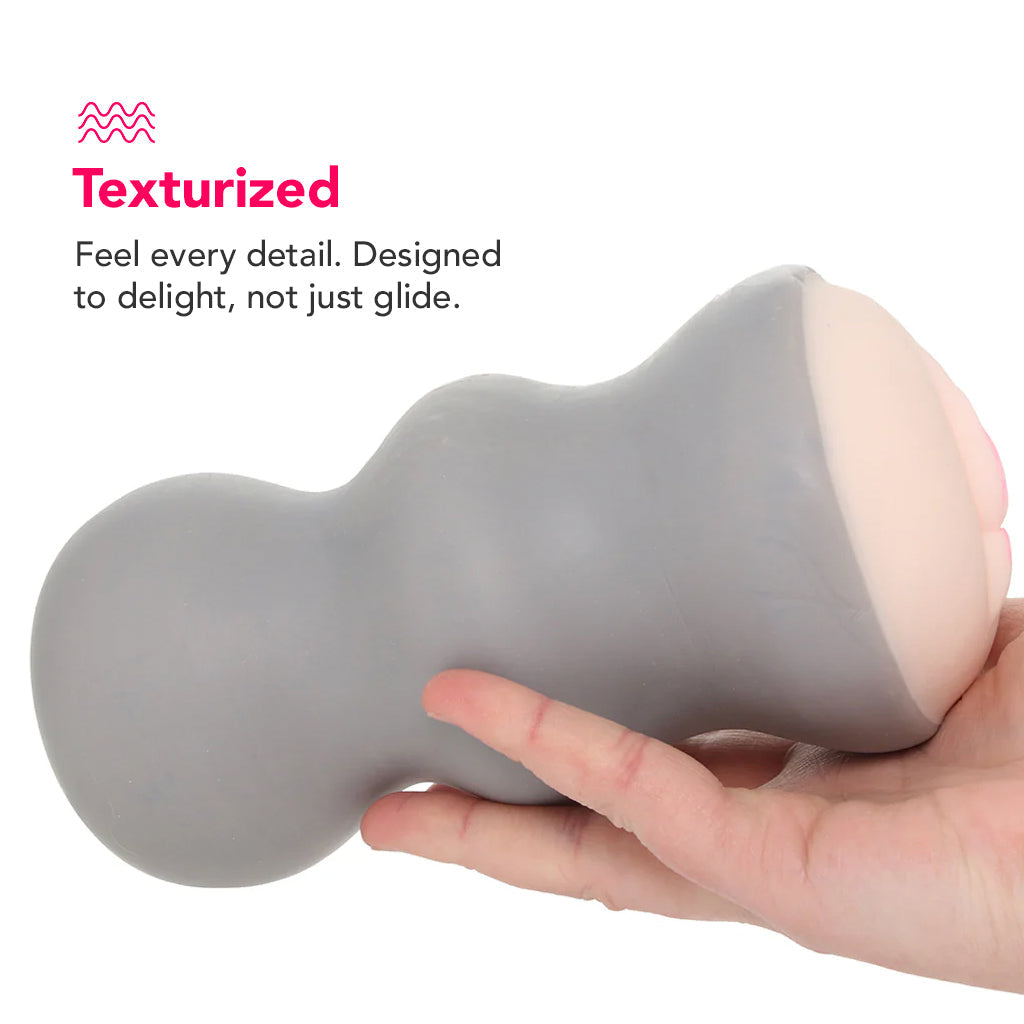 The Gripper Ripple Grip Masturbator Male Masturbators > Self-Contained Strokers