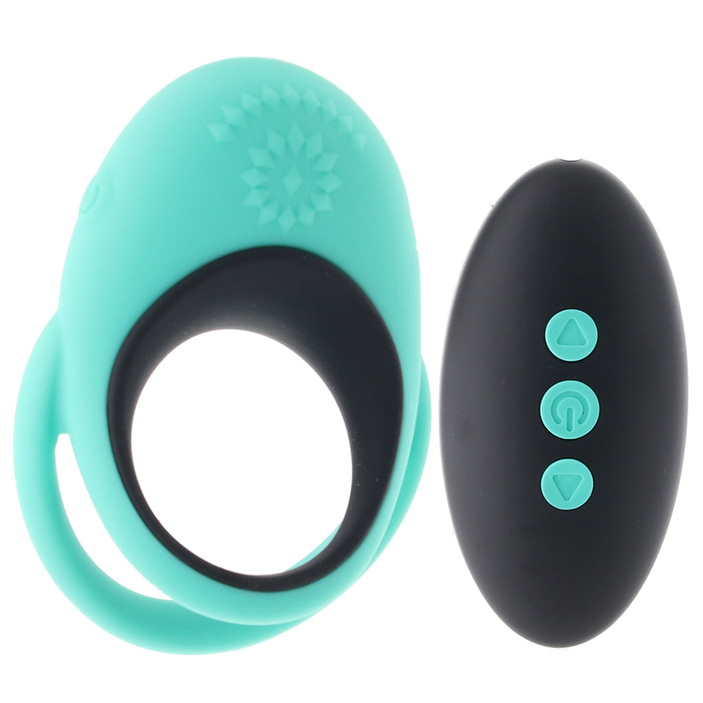 Link Up Remote Alpha Vibrating Dual Cock Ring Cock Rings