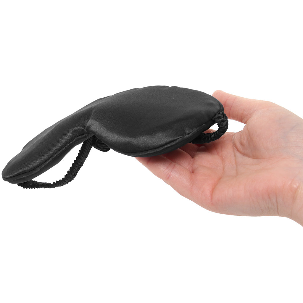 Ouch! Satin Blindfold in Black Bondage and Fetish > Pleasure Masks and Dress Up Play