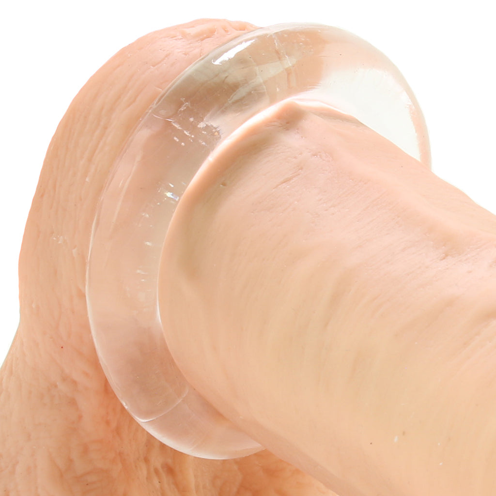 PinkCherry Rockstar Cock Ring in Clear Cock Rings