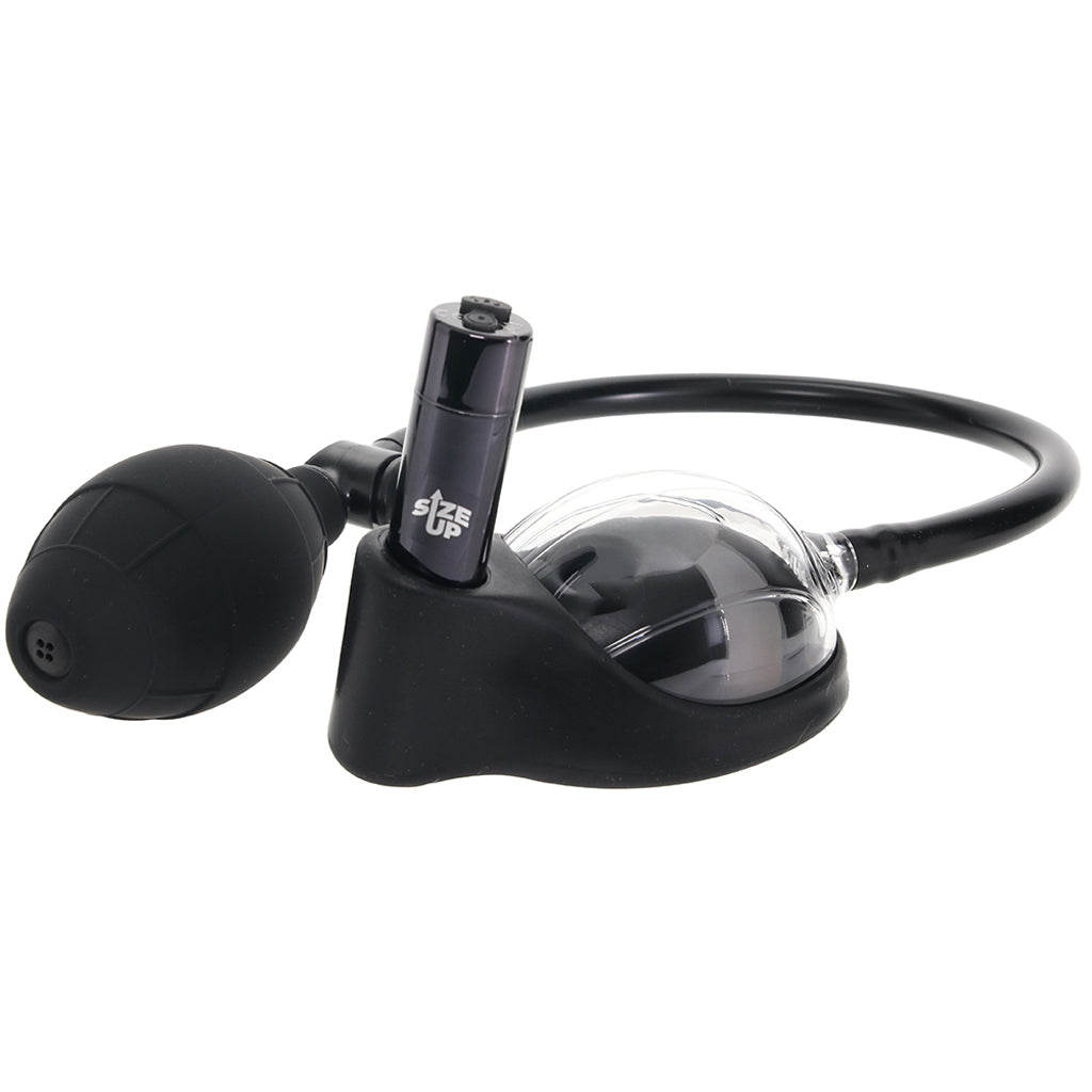 Size Up Vibrating Mini Pussy & Clitoral Pump Vibrators > Clitoral Suction & Stimulation