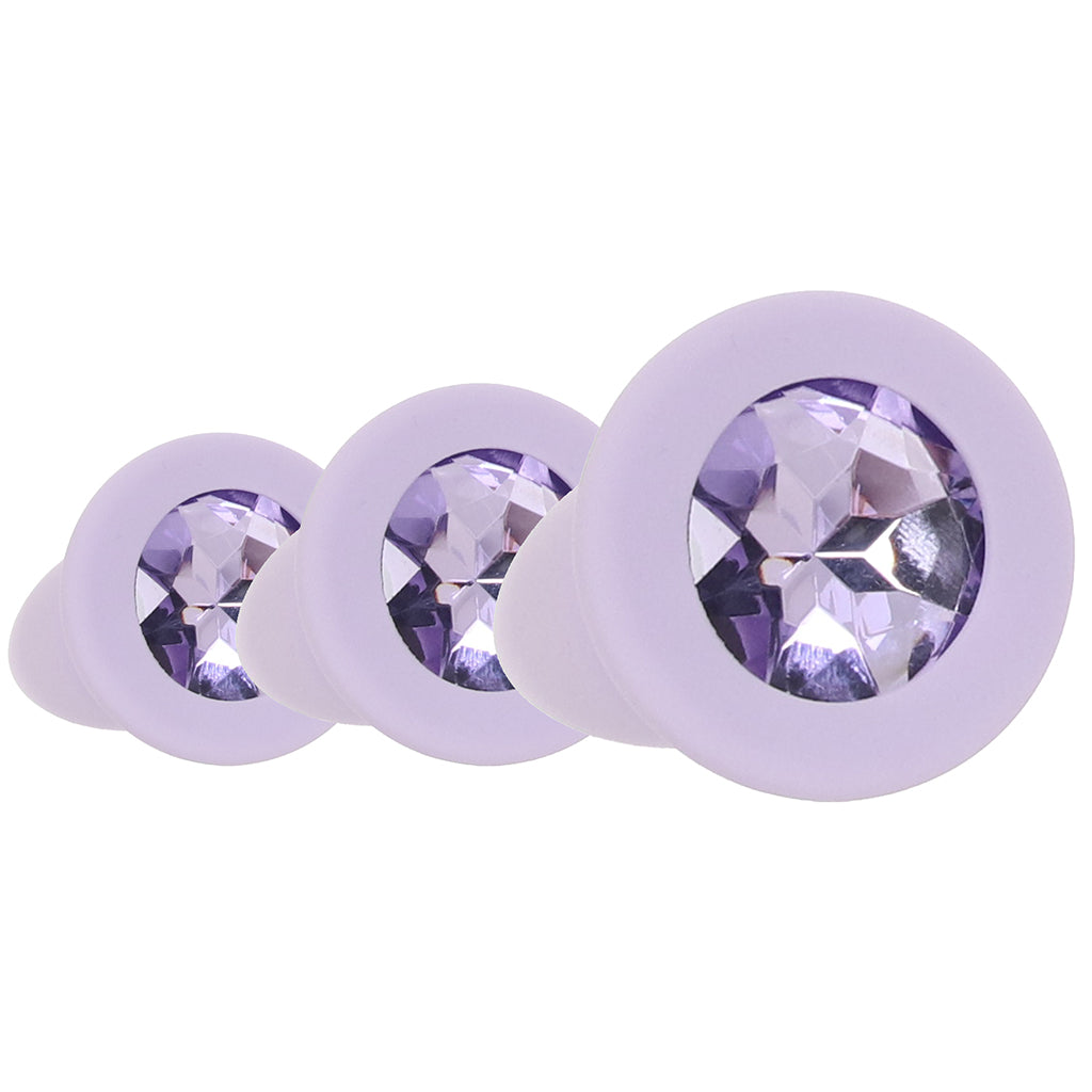 PinkCherry Mild To Wild Jeweled Anal Trainer Kit Anal Sex Toys > Butt Plugs