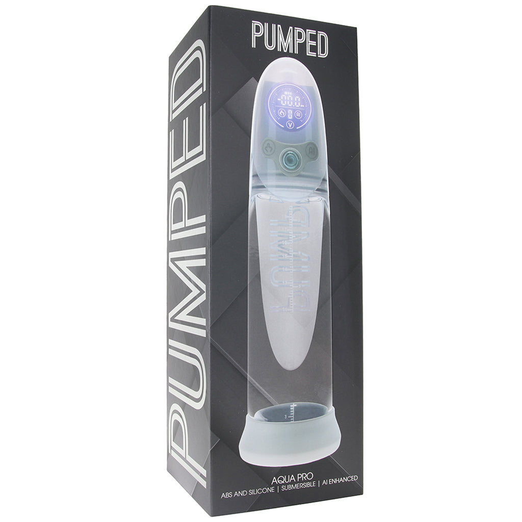 Pumped Aqua Pro AI Penis Pump in Grey Male Enhancement > Penis Pumps