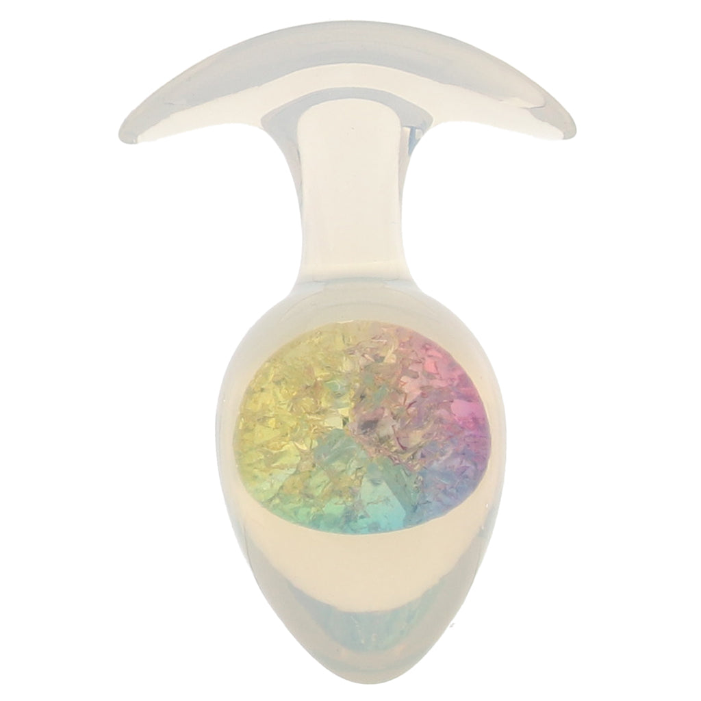 Glams Cosmic Rainbow Butt Plug in Medium Anal Sex Toys > Butt Plugs