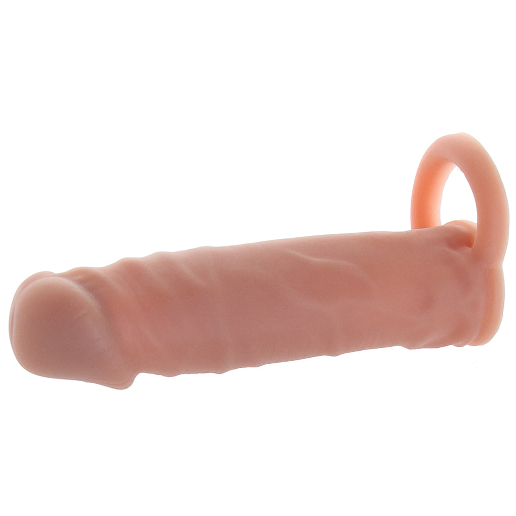 Size Up 1 Inch Realistic Extender in Tan Male Enhancement > Extenders and Sleeves
