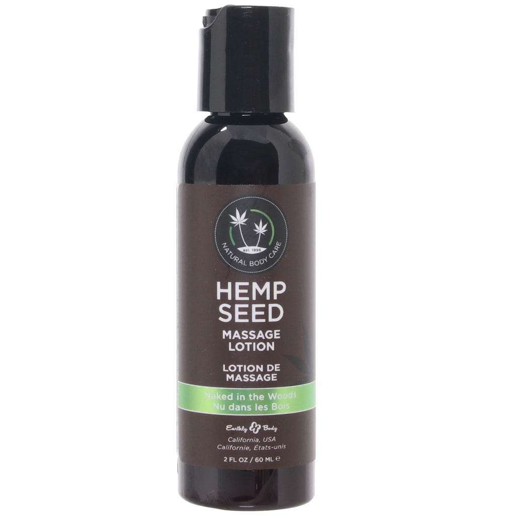 Hemp Seed Massage Lotion 2oz/60ml in Naked in the Woods Sensual Love > Massage