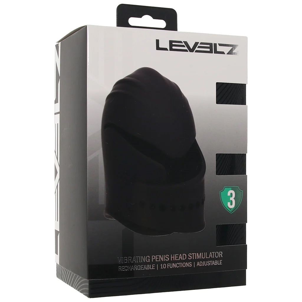 LEVELZ Wearable Vibrating Penis Head Stimulator Male Masturbators > Vibrating