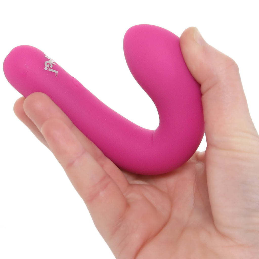 Bang! Flexible Silicone G-Spot Vibe in Pink Vibrators > G-Spot Vibrators