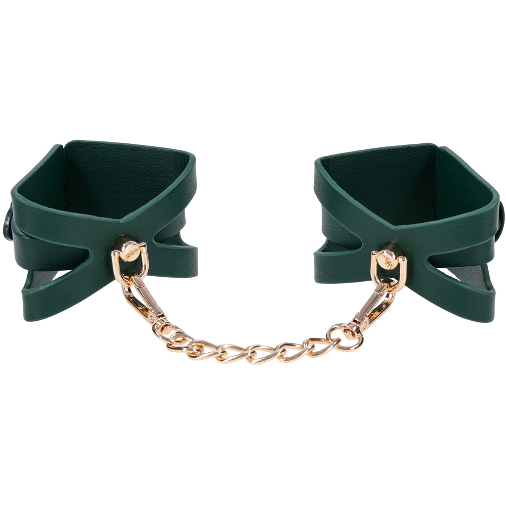 Sex & Mischief Indica Cutout Cuffs Bondage and Fetish > Wrist and Ankle Cuffs