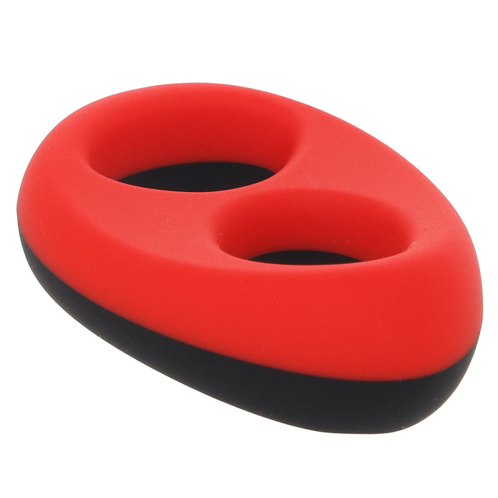 Rock Solid The Code C-Ring and Bandana Set in Red Cock Rings