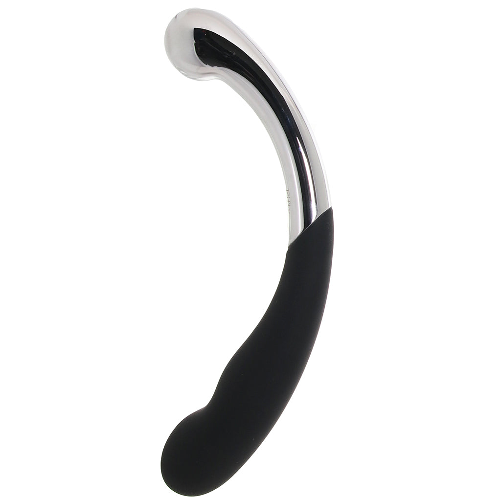Sweet Pressure Metal & Silicone G-Spot Wand Dildo Sex Toys > G-Spot Dildos