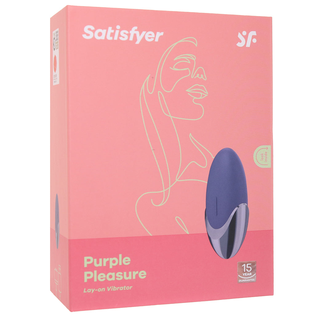 Satisfyer Purple Pleasure Lay-On Vibrator Vibrators > Clitoral Stimulators