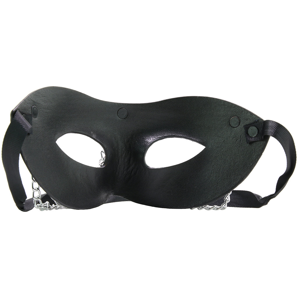 Sincerely Chained Lace Mask in Black Bondage and Fetish > Pleasure Masks and Dress Up Play