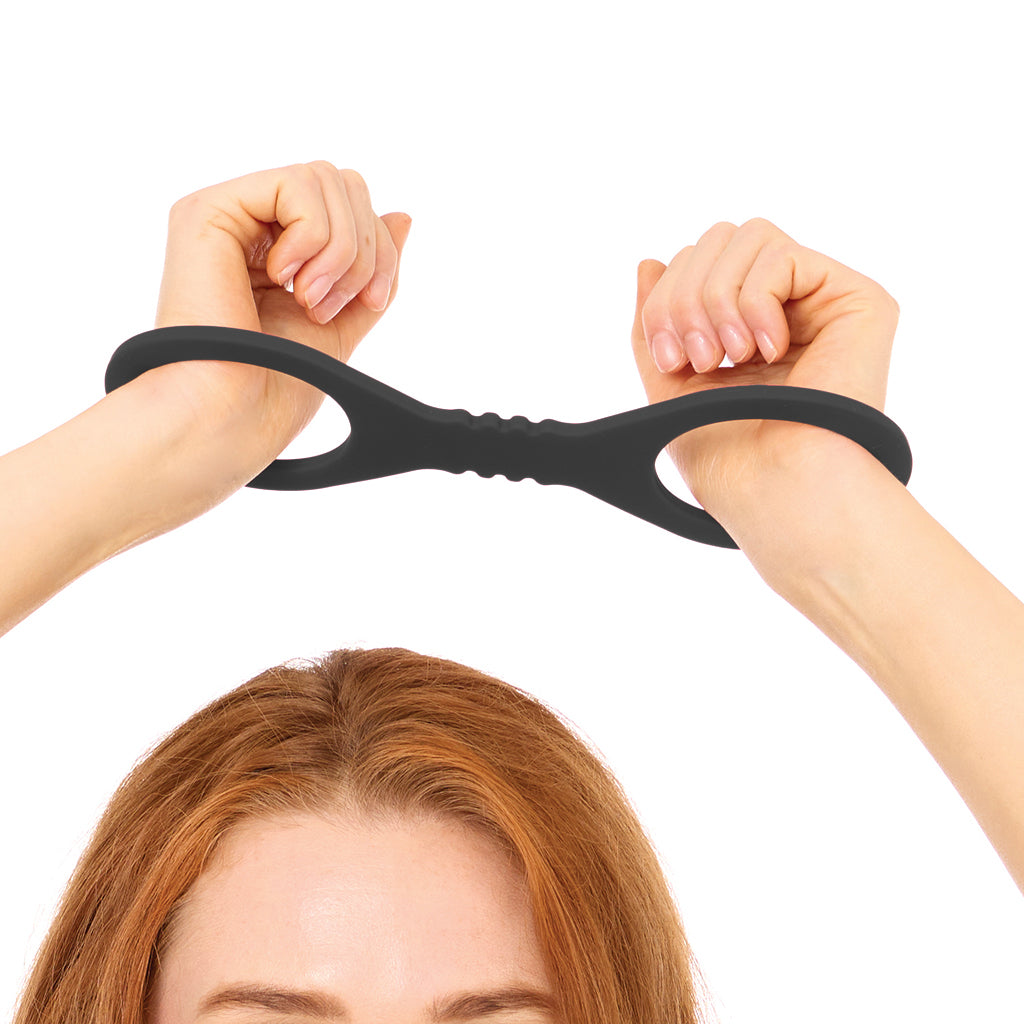Sex & Mischief Shadow Silicone Cuffs in Small Bondage and Fetish > Wrist and Ankle Cuffs