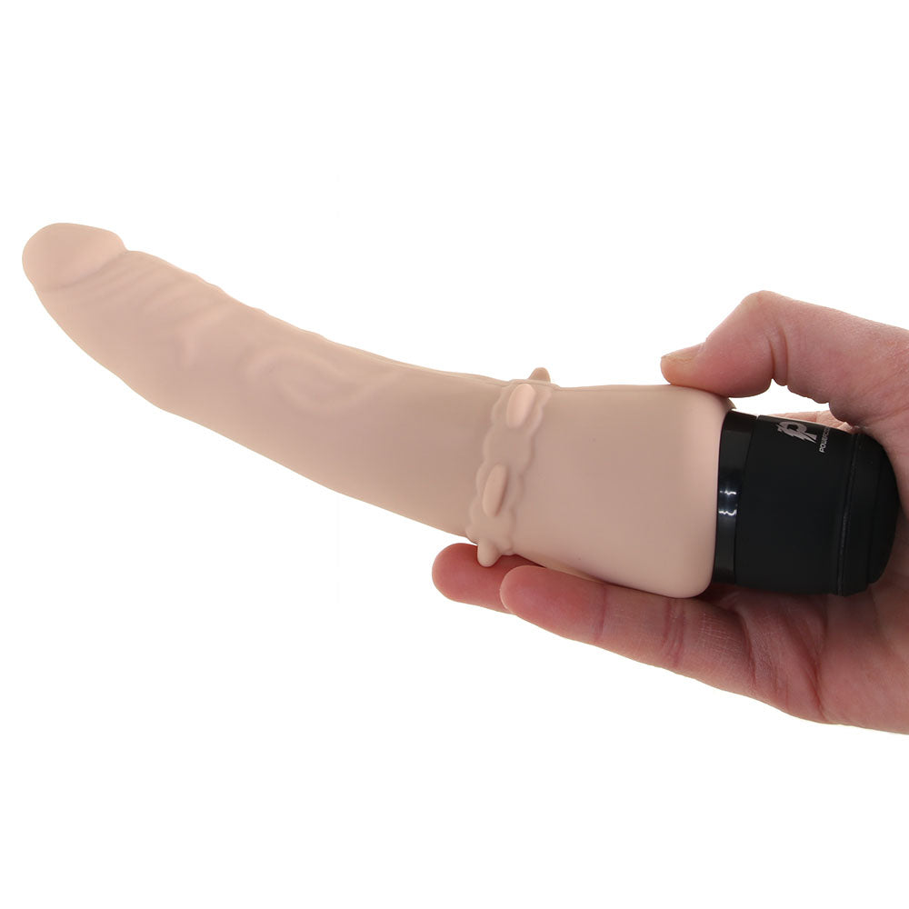 Power Cock 7 Inch Slim Realistic Vibe in Light Vibrators > Realistic Vibrator Dildos