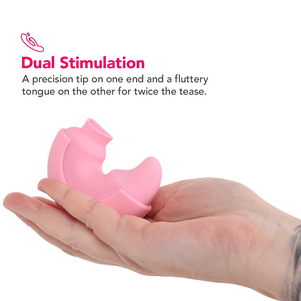 Play with Me Pout & Play Compact Dual Vibe Vibrators > Clitoral Stimulators