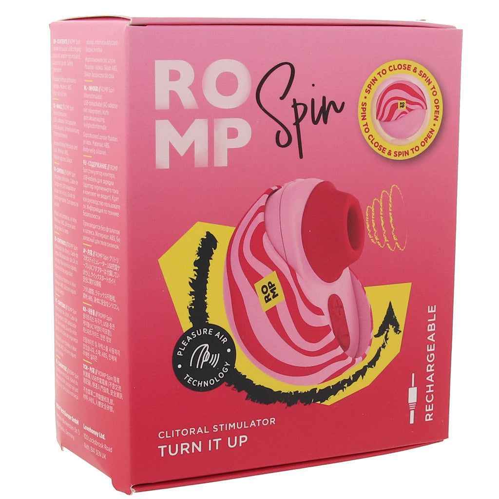 Romp Spin Pleasure Air Clitoral Stimulator Vibrators > Clitoral Stimulators