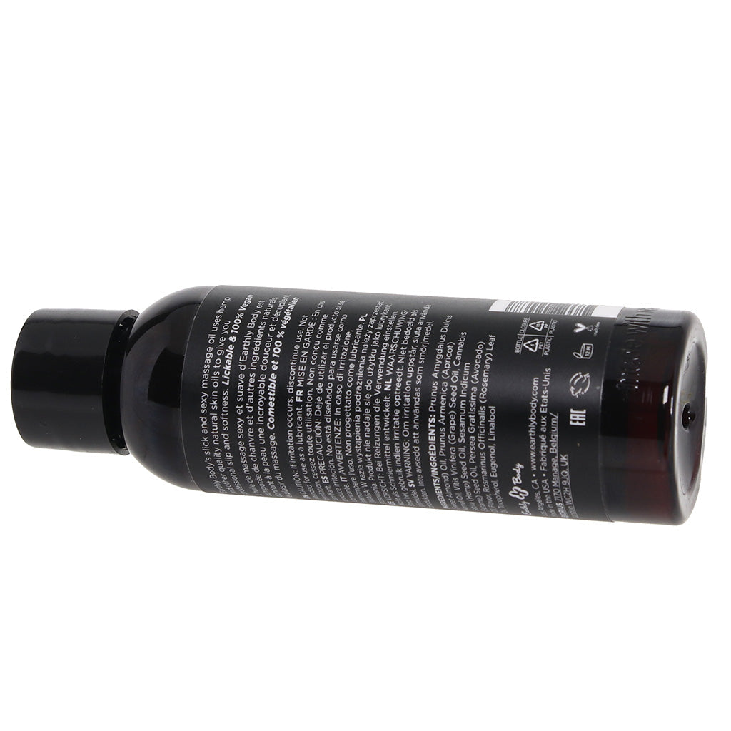 Edible Massage Oil 2oz/60ml in Gushing Grape Sensual Love > Massage