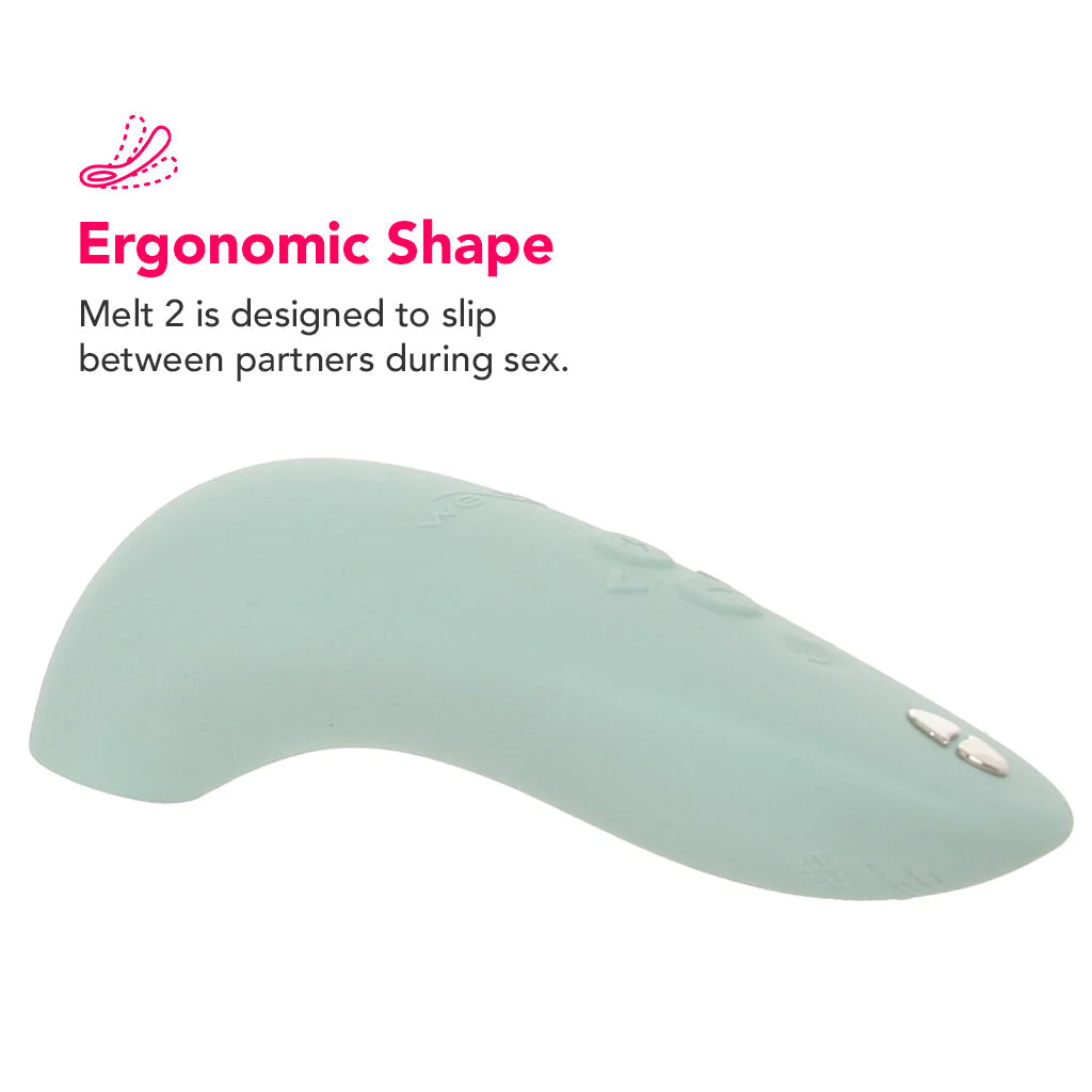 We-Vibe Melt 2 Pleasure Air Clitoral Stimulator in Sage Vibrators > Clitoral Stimulators