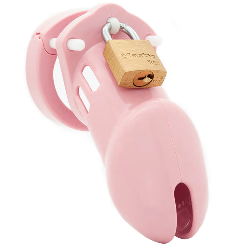 CB-6000 Pink Male Chastity Device in 3.25 Inch Bondage and Fetish > Cock and Ball Devices
