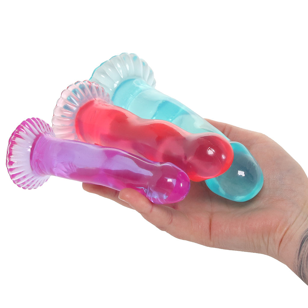 Crystal Jellies Dong Starter Kit Dildo Sex Toys > Anal Dildos