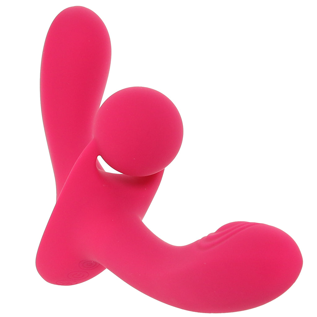 Together Double Tap Strapless Strap-On Vibe Dildo Sex Toys > Strap-On and Harnesses