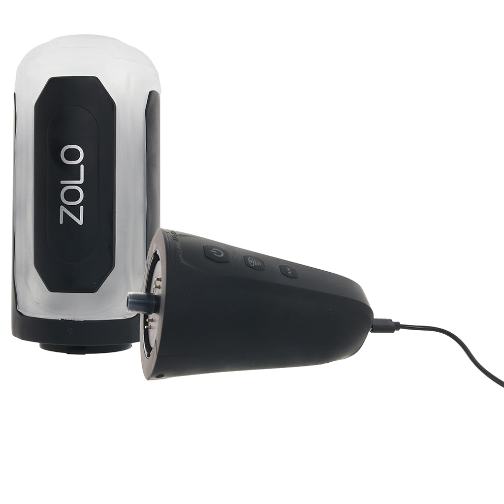 Zolo Suck and Squeeze Vibrating Blowjob Massager Male Masturbators > Auto Strokers
