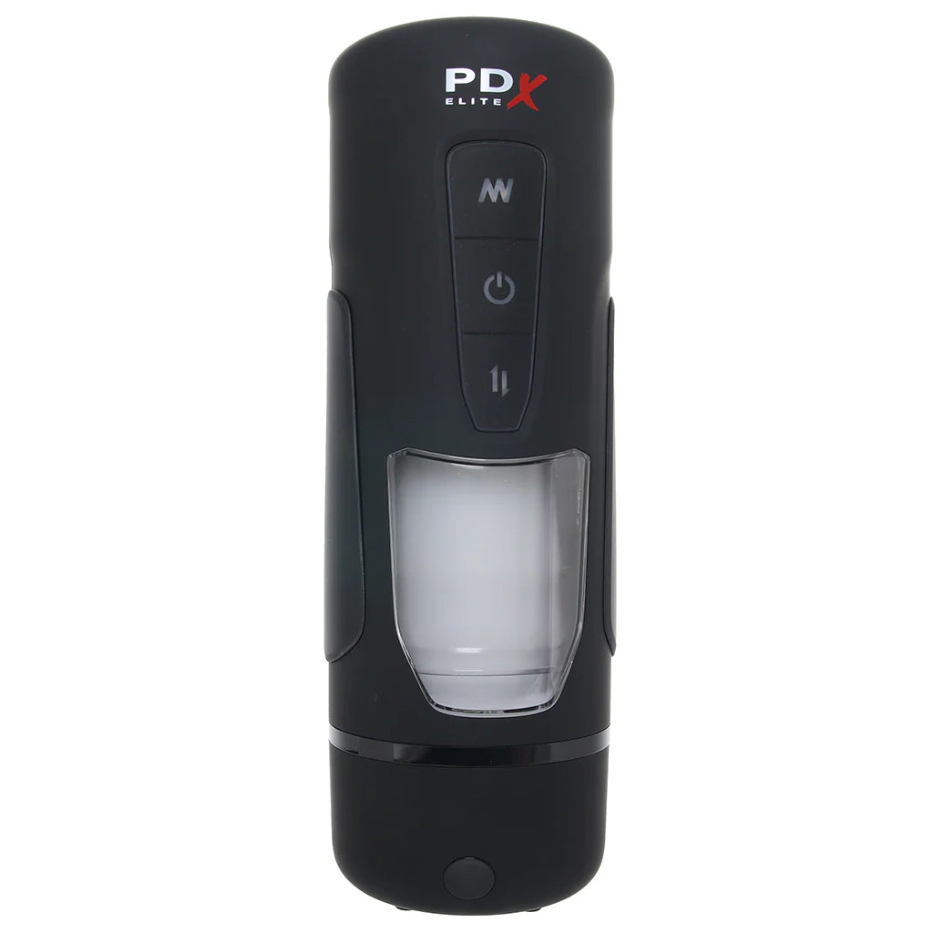 PDX Elite Milk Me Hotter Auto Stroker with Heating Base Male Masturbators > Auto Strokers