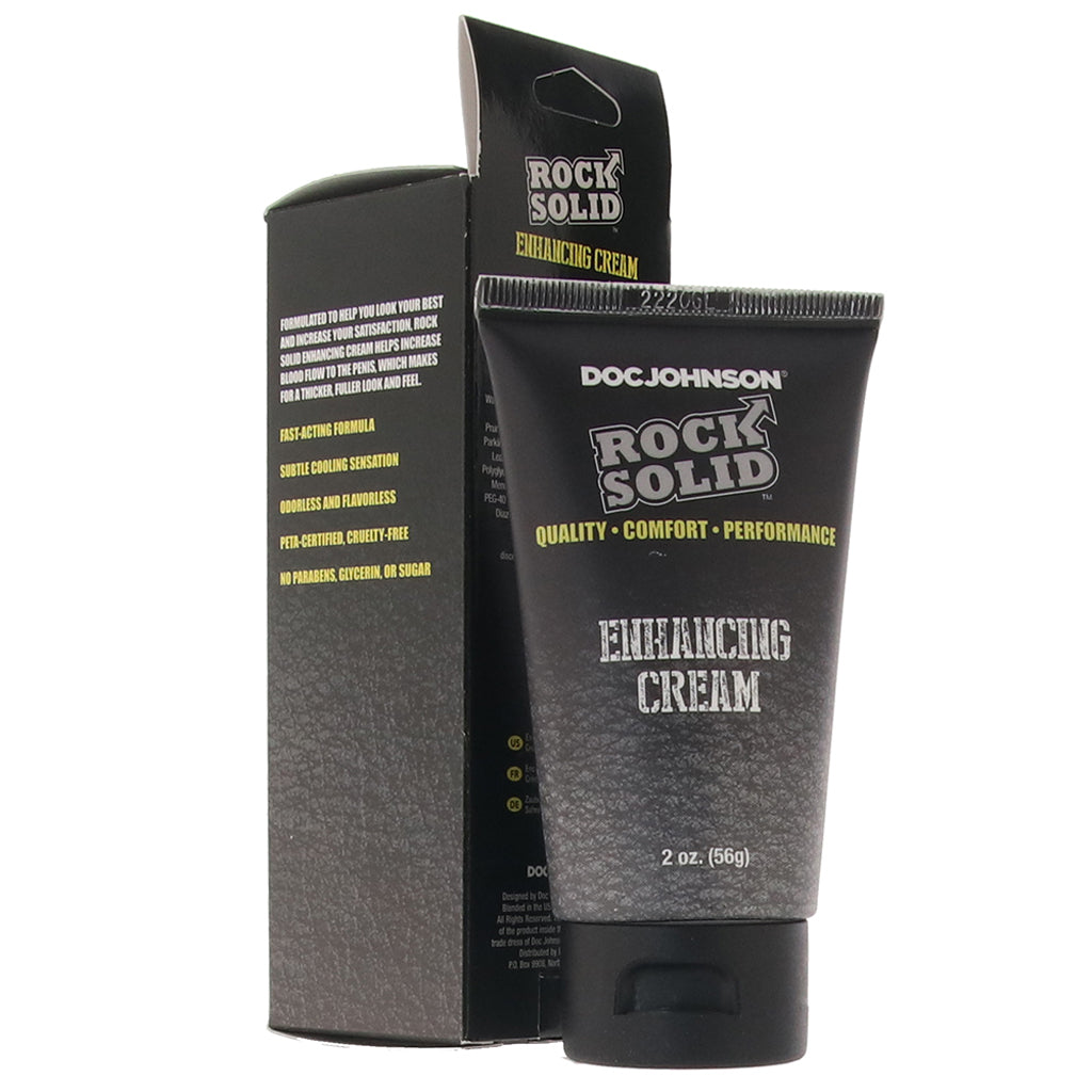 Rock Solid Enhancing Cream in 2oz Lubes and Lotions > Sexual Stimulants