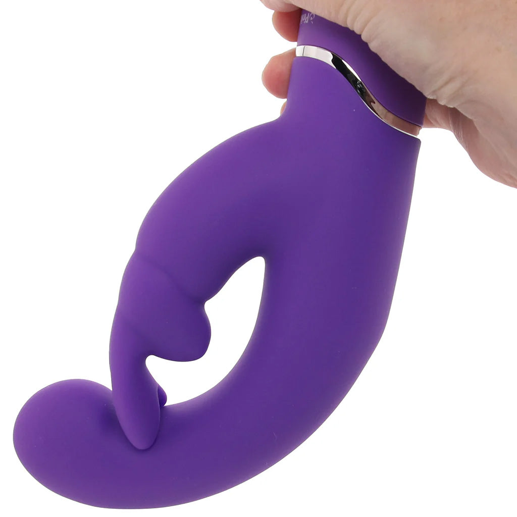 PinkCherry G-Spot Stroker Rabbit Vibe in Purple Vibrators > Rabbit Vibrators