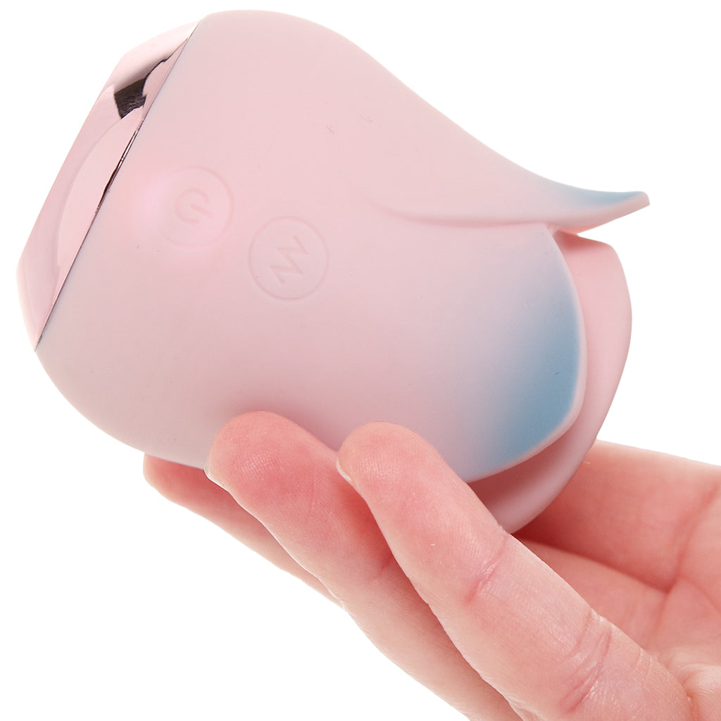 Blush Kissing Rose Vibe Vibrators > Clitoral Stimulators