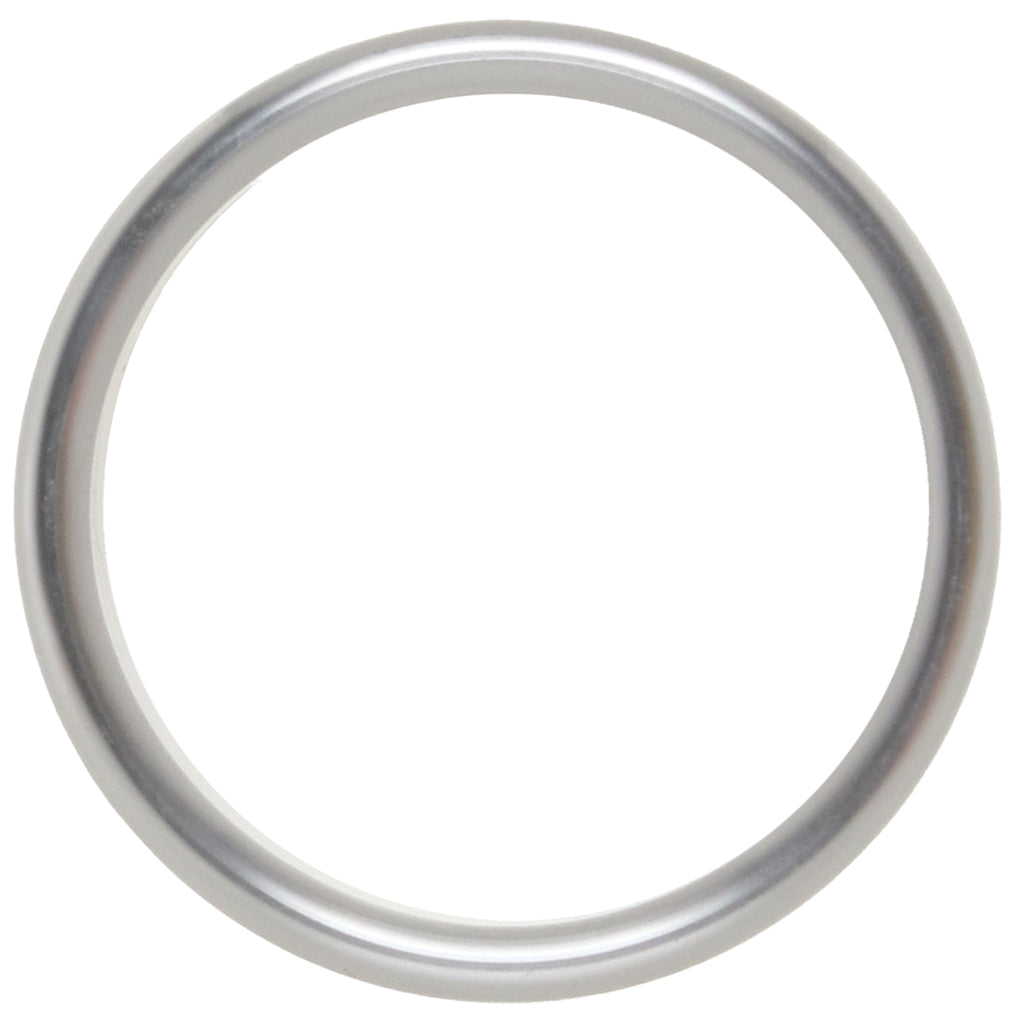 Rock Solid The Brushed Alloy Cock Ring in X-Large Cock Rings