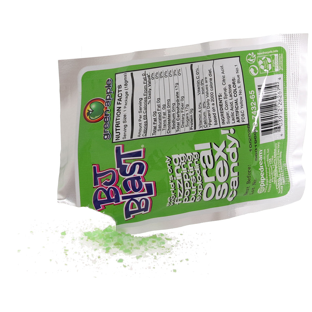 BJ Blast 18g/0.63oz. in Green Apple Novelties 'n Parties