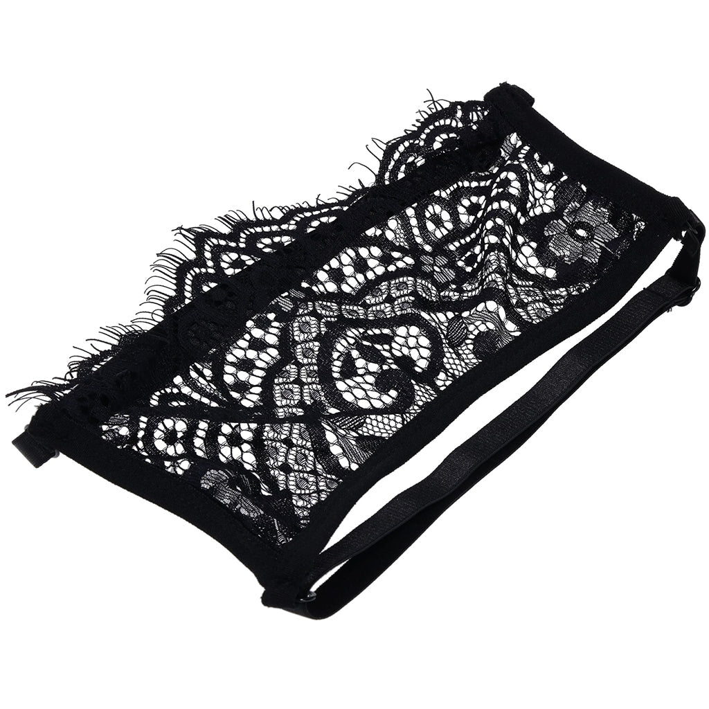 S&M Veiled Vision Lace Blindfold Bondage and Fetish > Pleasure Masks and Dress Up Play