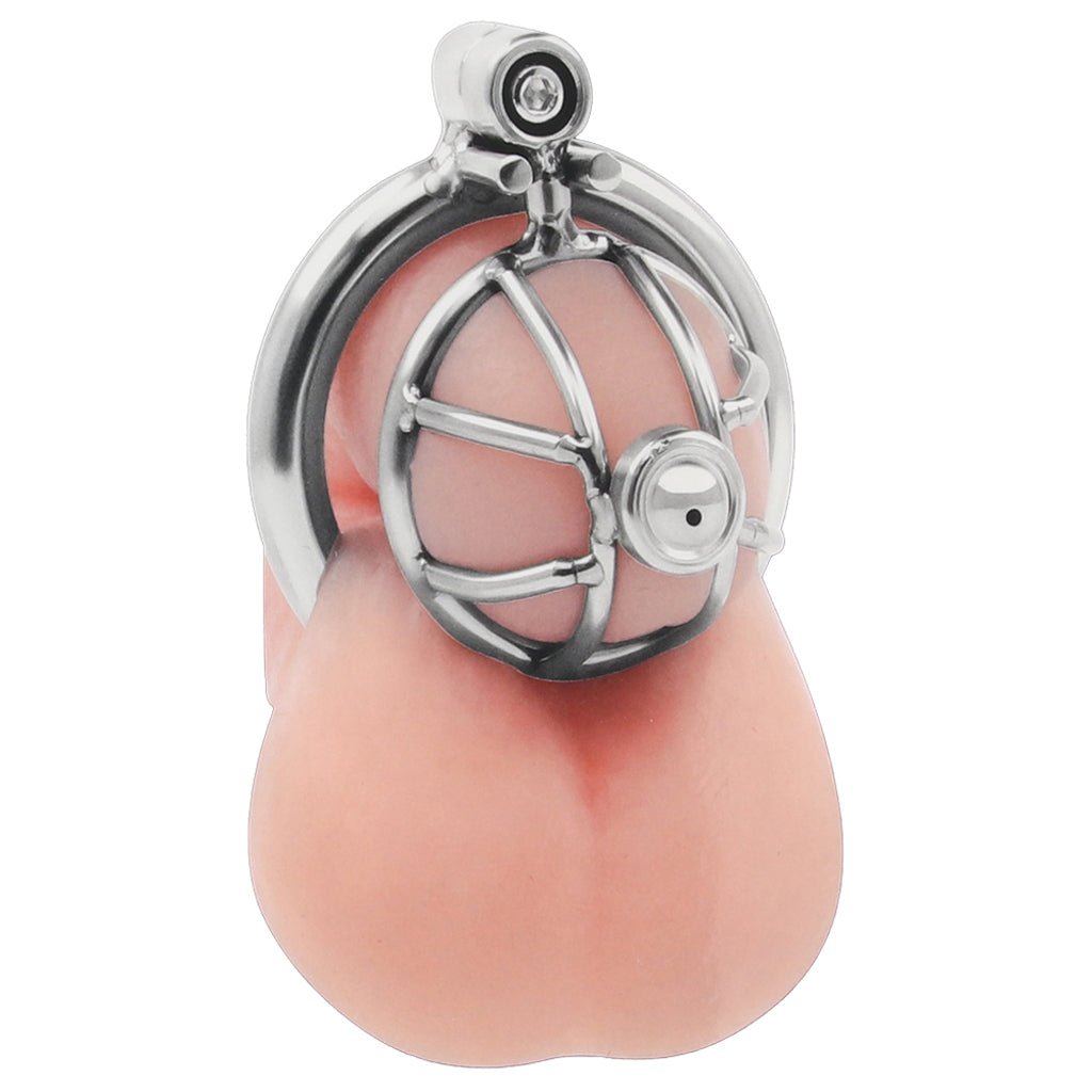 Lockmaster Inverted Urethral Straw Micro Chastity Cage Bondage and Fetish > Cock and Ball Devices