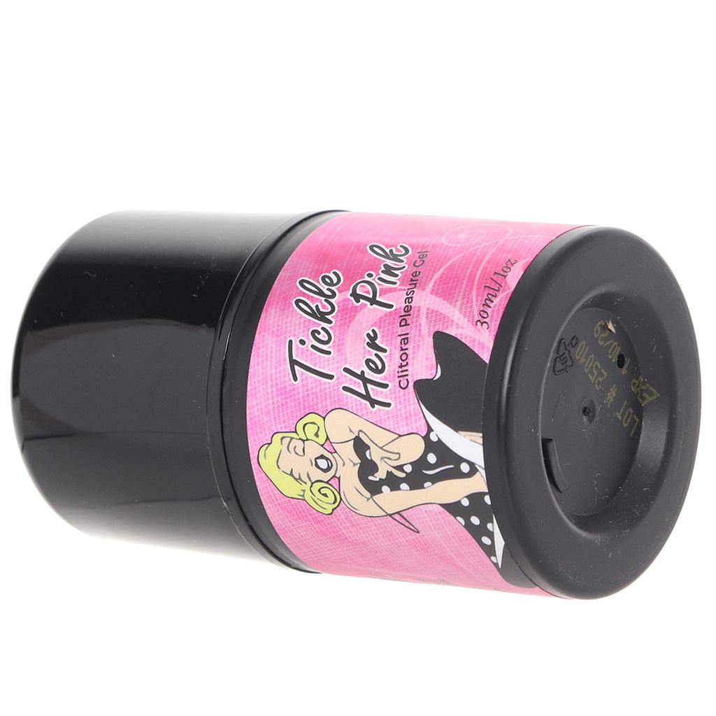 Tickle Her Pink Clitoral Pleasure Gel Pump in 1oz/30ml Lubes and Lotions > Sexual Stimulants