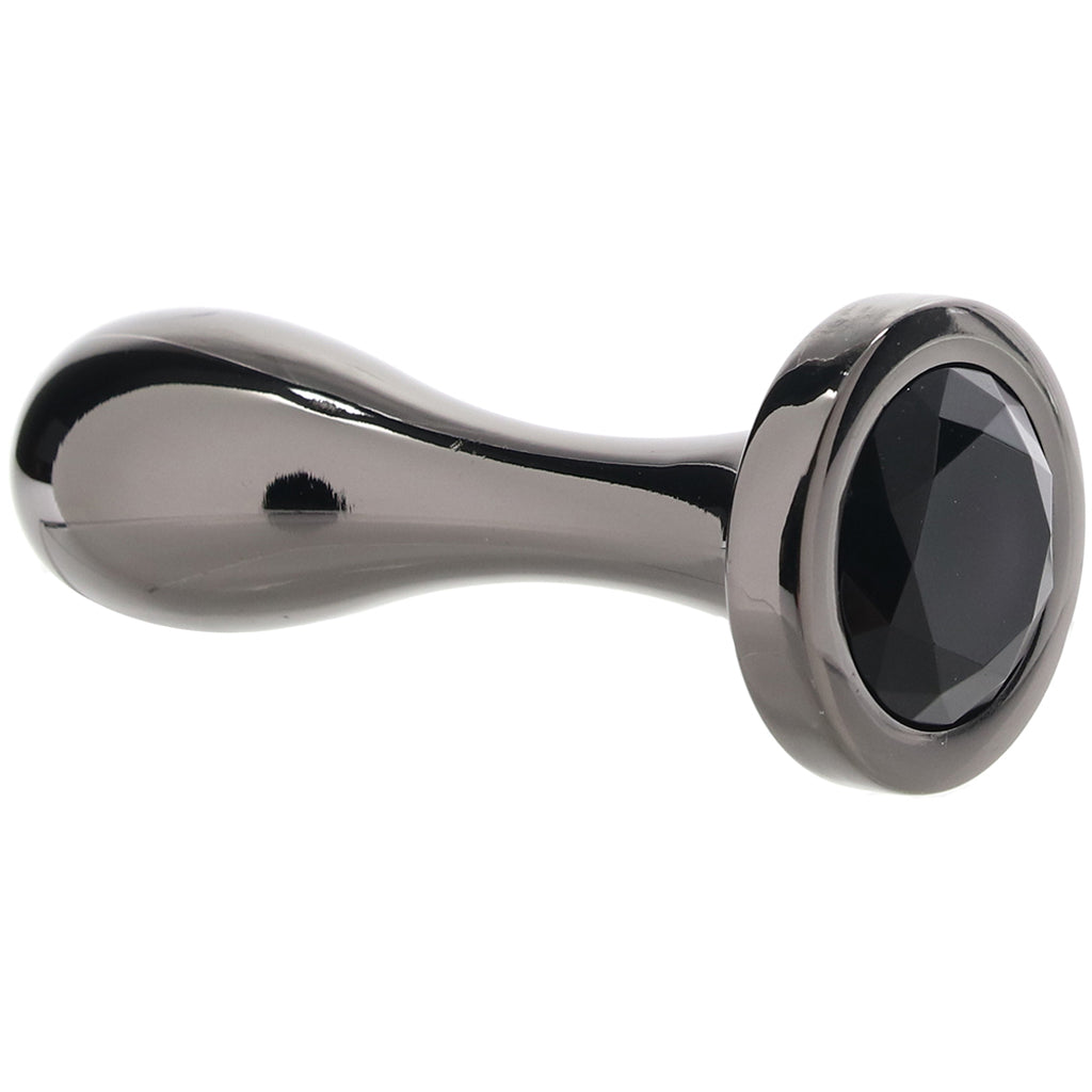 Gender X Black Pearl Metal Plug Anal Sex Toys > Butt Plugs