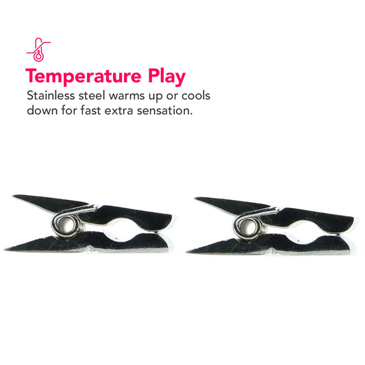 Stainless Steel Nipple Pegs