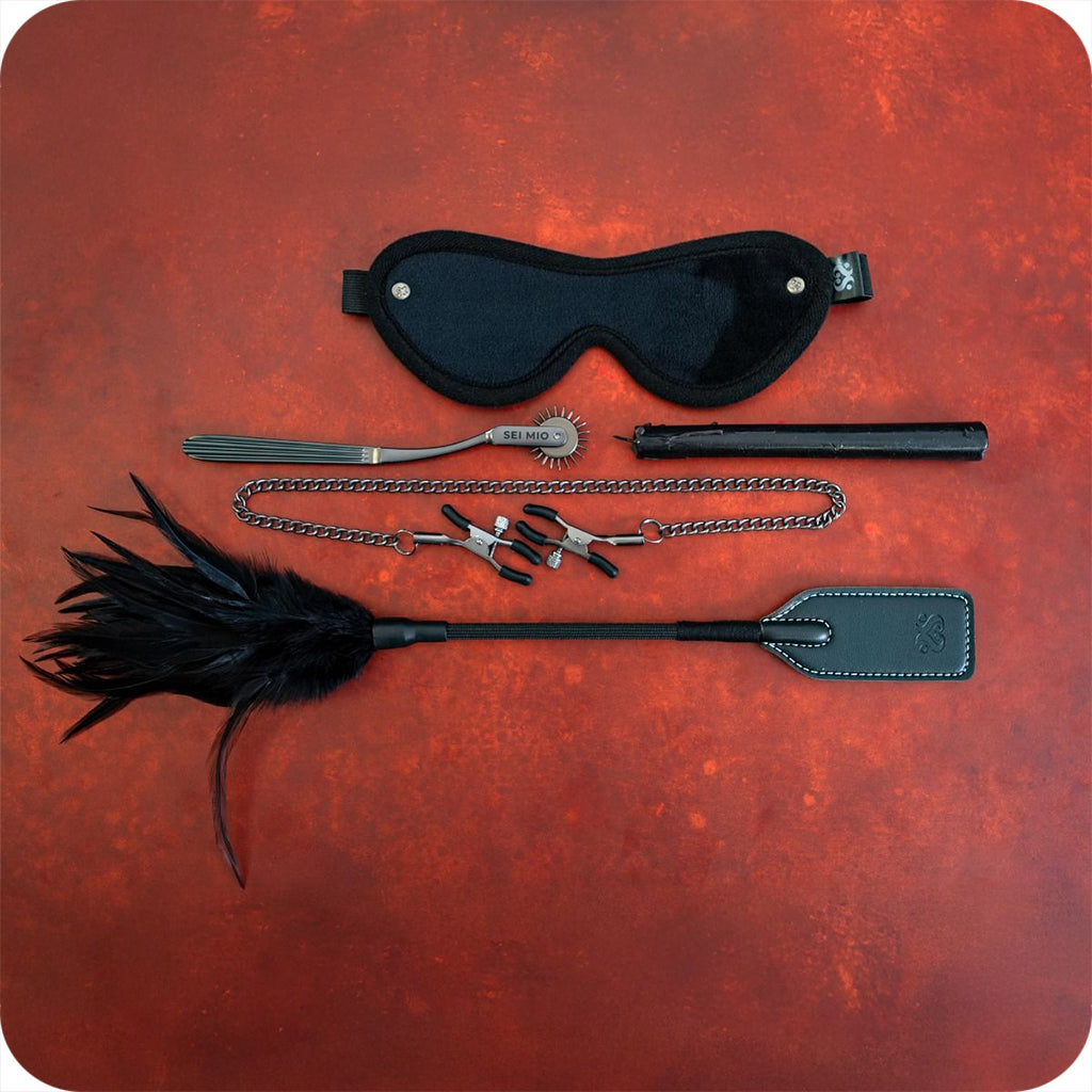 Sei Mio Fetish Feels 5 Piece Sensation Set Bondage and Fetish > Tools & Accessories