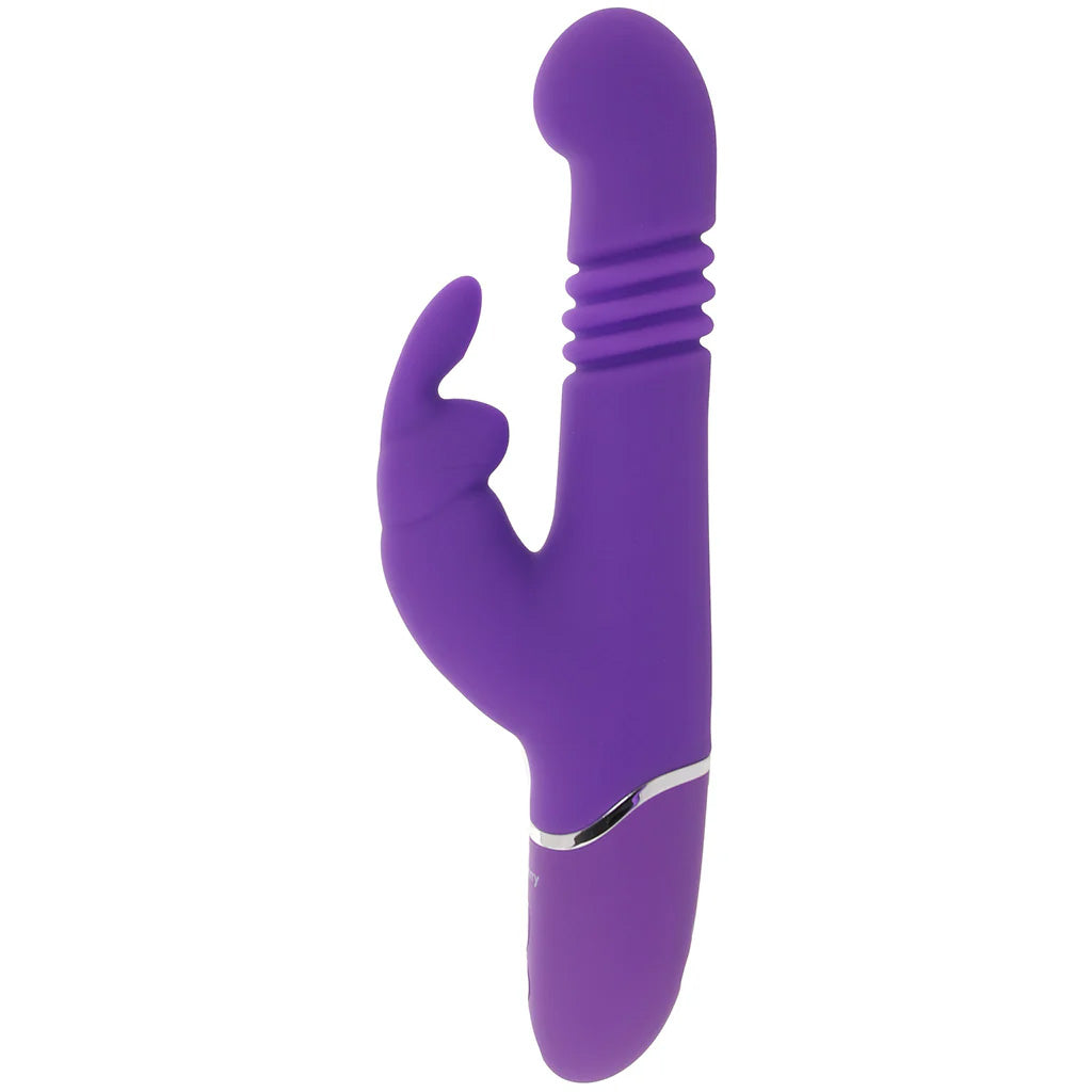 PinkCherry Thrusting Rabbit Vibe in Purple Vibrators > Rabbit Vibrators
