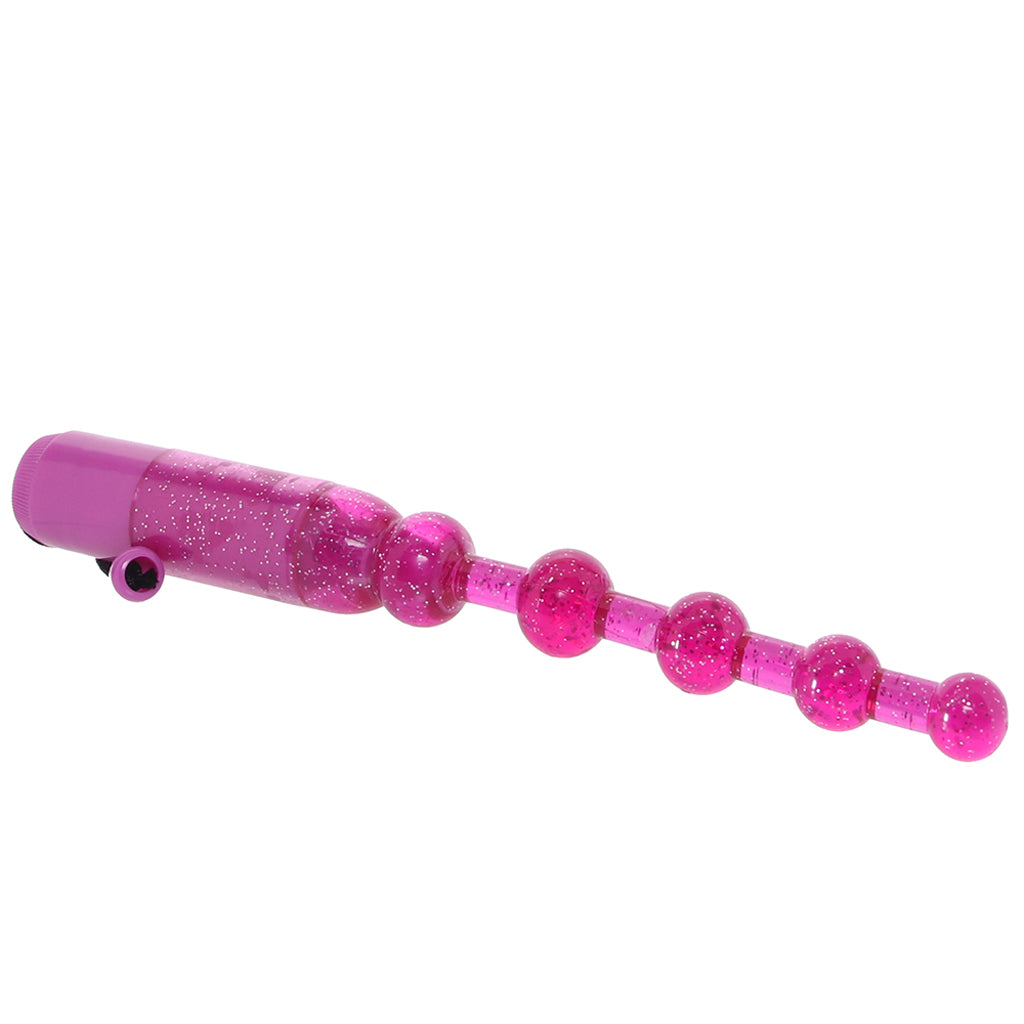 Waterproof Vibrating Pleasure Beads in Purple Anal Sex Toys > Anal Vibrators